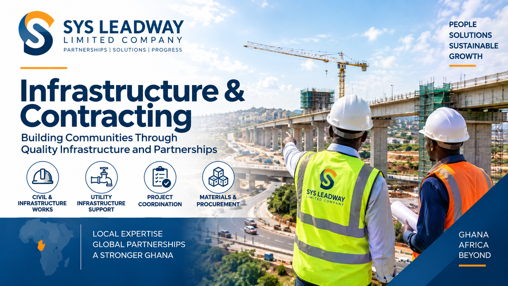 SYS Leadway Infrastructure and Contracting solutions in Ghana